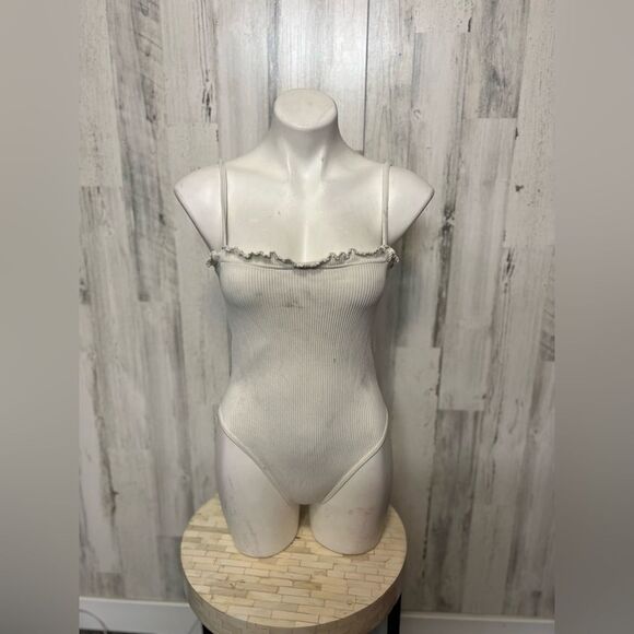 Zara white bodysuit - Picture 1 of 6